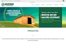Tablet Screenshot of ecotrat.com.br